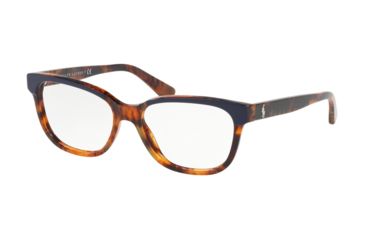 Image of Polo PH2203 Prescription Eyeglasses, 52mm, Top Blue On Jerry Tortoise, PH2203-5638-52-SV