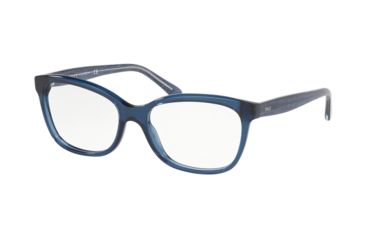 Image of Polo PH2205 Eyeglass Frames 5276-52 - Blue Transparent