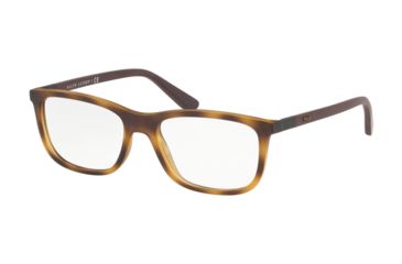Image of Polo PH2210 Eyeglass Frames 5182-53 - Matte Havana