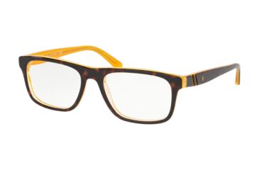Image of Polo PH2211 Bifocal Prescription Eyeglasses, 53mm, Top Havana/Yellow/Trasp Yellow, PH2211-5277-53-BI