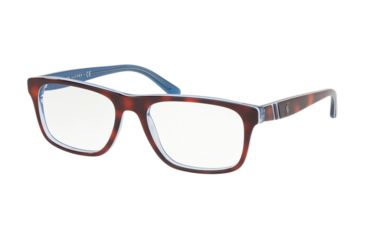 Image of Polo PH2211 Bifocal Prescription Eyeglasses, 53mm, Top Havana/Azure/Trasp Azure, PH2211-5786-53-BI