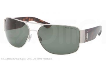 Image of Polo PH3072 Bifocal Prescription Sunglasses PH3072-90019A-66 - Lens Diameter 66 mm, Lens Diameter 66 mm, Frame Color Shiny Silver