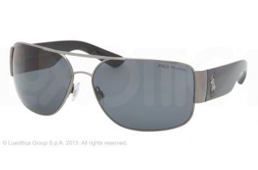 Image of Polo PH3072 Bifocal Prescription Sunglasses PH3072-900281-66 - Lens Diameter 66 mm, Lens Diameter 66 mm, Frame Color Shiny Gunmetal