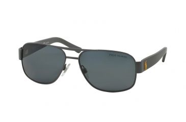 Image of Polo PH3080 Single Vision Prescription Sunglasses PH3080-924481-59 - Lens Diameter 59 mm, Lens Diameter 59 mm, Frame Color Matte Dark Grey
