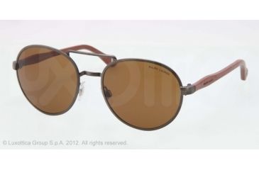 Image of Polo PH3081Q Single Vision Prescription Sunglasses PH3081Q-924573-54 - Lens Diameter 54 mm, Lens Diameter 54 mm, Frame Color Dk Gunmet Vintange Effect