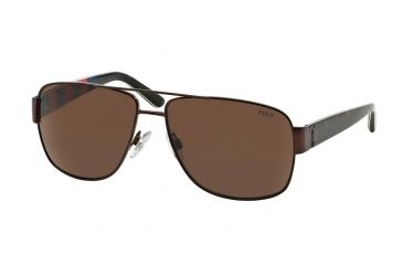 Image of Polo PH3085 Bifocal Prescription Sunglasses PH3085-926273-59 - Lens Diameter 59 mm, Frame Color Matte Brown
