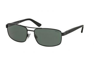 Image of Polo PH3086 Single Vision Prescription Sunglasses PH3086-903871-58 - Lens Diameter 58 mm, Frame Color Matte Black