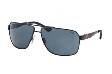 Image of Polo PH3088 Single Vision Prescription Sunglasses PH3088-911987-65 - Lens Diameter 65 mm, Frame Color Matte Blue