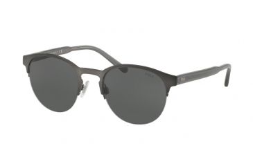 Image of Polo PH3099 Progressive Prescription Sunglasses PH3099-918787-51 - Lens Diameter 51 mm, Frame Color Matte Dark Gunmetal