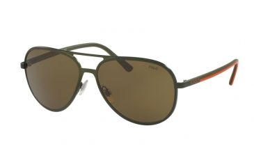 Image of Polo PH3102 Bifocal Prescription Sunglasses PH3102-900573-59 - Lens Diameter 59 mm, Frame Color Semishiny Olive