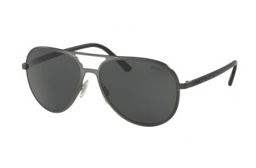 Image of Polo PH3102 Bifocal Prescription Sunglasses PH3102-918787-59 - Lens Diameter 59 mm, Frame Color Matte Dark Gunmetal