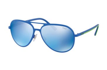 Image of Polo PH3102 Bifocal Prescription Sunglasses PH3102-931855-59 - Lens Diameter 59 mm, Frame Color Matte Royal Blue