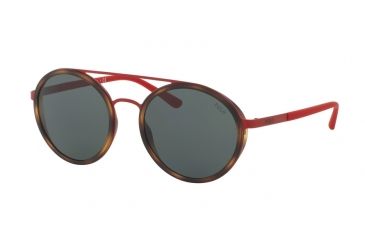 Image of Polo PH3103 Single Vision Prescription Sunglasses PH3103-931571-53 - Lens Diameter 53 mm, Frame Color Semishiny Red