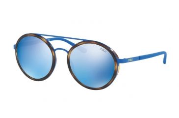 Image of Polo PH3103 Single Vision Prescription Sunglasses PH3103-931855-53 - Lens Diameter 53 mm, Frame Color Matte Royal Blue
