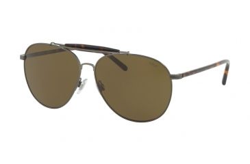 Image of Polo PH3106 Progressive Prescription Sunglasses PH3106-932773-60 - Lens Diameter 60 mm, Frame Color Aged Bronze