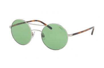 Image of Polo PH3108 Progressive Prescription Sunglasses PH3108-932671-51 - Lens Diameter 51 mm, Frame Color Aged Silver