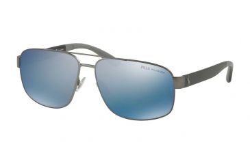 Image of Polo PH3112 Single Vision Prescription Sunglasses PH3112-915722-62 - Lens Diameter 62 mm, Frame Color Semishiny Dark Gunmetal