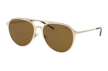 Image of Polo PH3115 Bifocal Prescription Sunglasses PH3115-911673-58 - Lens Diameter 58 mm, Frame Color Pale Matte Gold