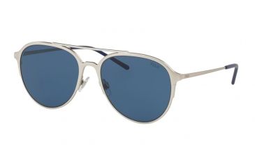 Image of Polo PH3115 Bifocal Prescription Sunglasses PH3115-932680-58 - Lens Diameter 58 mm, Frame Color Semishiny Brushed Silver