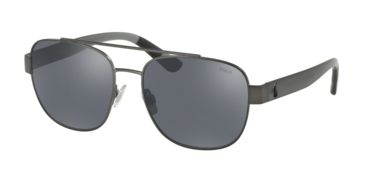 Image of Polo PH3119 Prescription Sunglasses, 58mm, Semishiny Dark Gunmetal, PH3119-91576G-58-SV