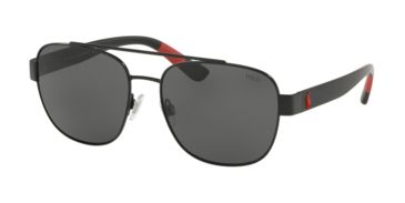 Image of Polo PH3119 Prescription Sunglasses, 58mm, Semishiny Black, PH3119-926787-58-SV
