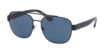 Image of Polo PH3119 Prescription Sunglasses, 58mm, Matte Navy Blue, PH3119-930380-58-SV