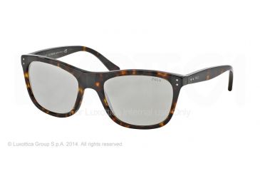 Image of Polo PH4071 Single Vision Prescription Sunglasses PH4071-50036G-55 - Lens Diameter 55 mm, Frame Color Dark Havana