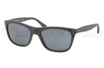 Image of Polo PH4071 Single Vision Prescription Sunglasses PH4071-528487-5519 - Lens Diameter 55 mm, Frame Color Matte Black