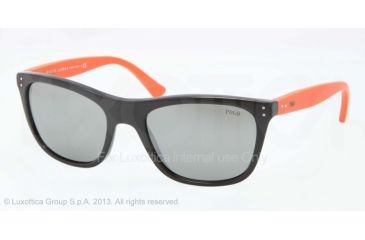 Image of Polo PH4071 Single Vision Prescription Sunglasses PH4071-54536G-55 - Lens Diameter 55 mm, Frame Color Black