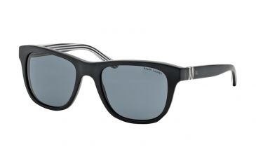 Image of Polo PH4090 Progressive Prescription Sunglasses PH4090-546187-54 - Lens Diameter 54 mm, Frame Color Matte Black