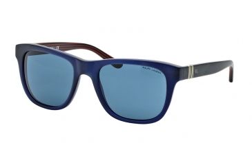 Image of Polo PH4090 Progressive Prescription Sunglasses PH4090-546280-54 - Lens Diameter 54 mm, Frame Color Matte Blue
