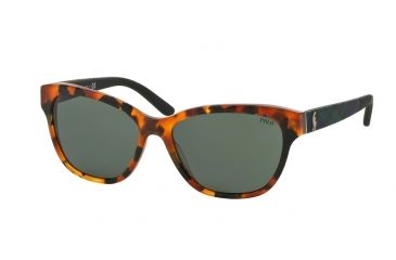 Image of Polo PH4093 Single Vision Prescription Sunglasses PH4093-550171-56 - Lens Diameter 56 mm, Frame Color Tokio Havana