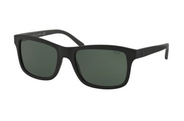 Image of Polo PH4095 Bifocal Prescription Sunglasses PH4095-552371-57 - Lens Diameter 57 mm, Frame Color Matte Black