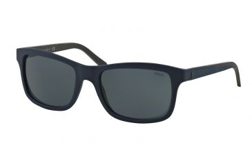 Image of Polo PH4095 Bifocal Prescription Sunglasses PH4095-552887-57 - Lens Diameter 57 mm, Frame Color Matte Blue