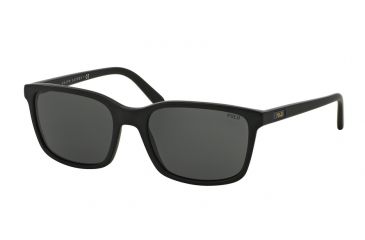 Image of Polo PH4103 Progressive Prescription Sunglasses PH4103-528487-56 - Lens Diameter 56 mm, Frame Color Matte Black