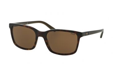 Image of Polo PH4103 Progressive Prescription Sunglasses PH4103-555073-56 - Lens Diameter 56 mm, Frame Color Vintage Dark Havana