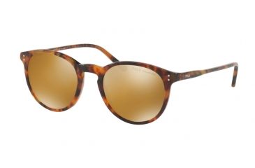 Image of Polo PH4110 Progressive Prescription Sunglasses PH4110-50172O-50 - Lens Diameter 50 mm, Frame Color Shiny Jerry Tortoise