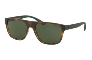 Image of Polo PH4131 Progressive Prescription Sunglasses, 57mm, Vintage Dark Havana, PH4131-560271-57-PRO