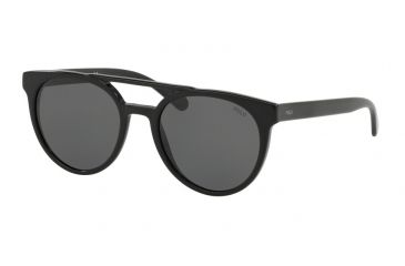 Image of Polo PH4134 Prescription Sunglasses PH4134-528487-53 - Lens Diameter 53 mm, Frame Color Vintage Black