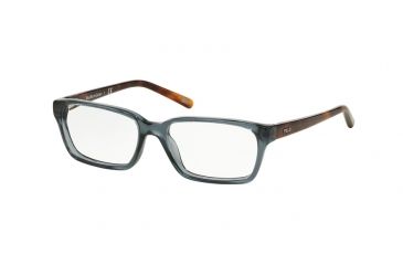 Image of Polo PP8514 Progressive Prescription Eyeglasses 1012-45 - Blue Tort Frame