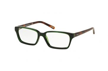 Image of Polo PP8514 Progressive Prescription Eyeglasses 899-45 - Green Frame