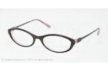 Image of Polo PP8515 Eyeglass Frames 1013-45 - Black/Pink Frame
