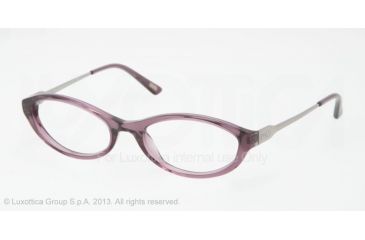 Image of Polo PP8515 Eyeglass Frames 1014-45 - Transparent Violet Frame