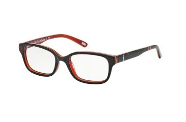 Image of Polo PP8520 Eyeglass Frames 1245-46 - Tortoise/Orange Frame