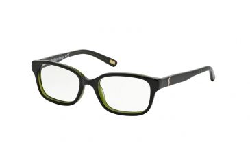 Image of Polo PP8520 Eyeglass Frames 597-46 - Tortoise/Green Frame