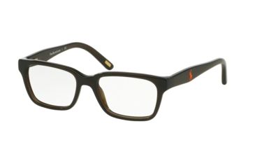 Image of Polo PP8524 Single Vision Prescription Eyeglasses 1502-44 - Olive Frame