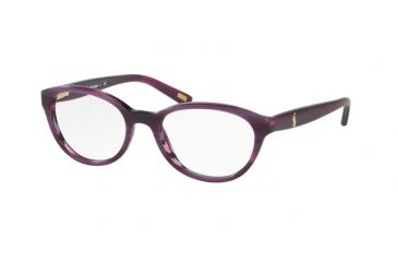 Image of Polo PP8526 Eyeglass Frames 1592-47 - Purple Horn Frame