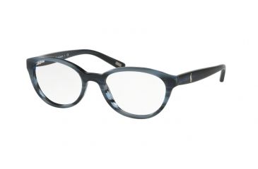Image of Polo PP8526 Eyeglass Frames 1593-47 - Blue Horn Frame