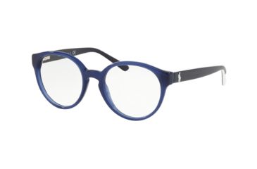 Image of Polo PP8533 Eyeglass Frames 5711-46 - Opalin Blue Frame