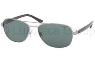 Image of Polo PH3032 Sunglasses with No-Line Progressive Rx Prescription Lenses PH3032-900271-5916 - Lens Diameter: 59 mm, Frame Color: Gunmetal